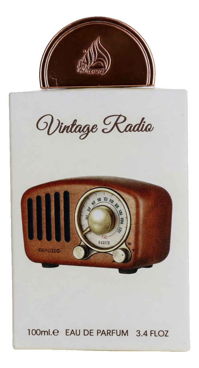 Vintage Radio by Lattafa, 3.4 oz EDP Spray for Unisex