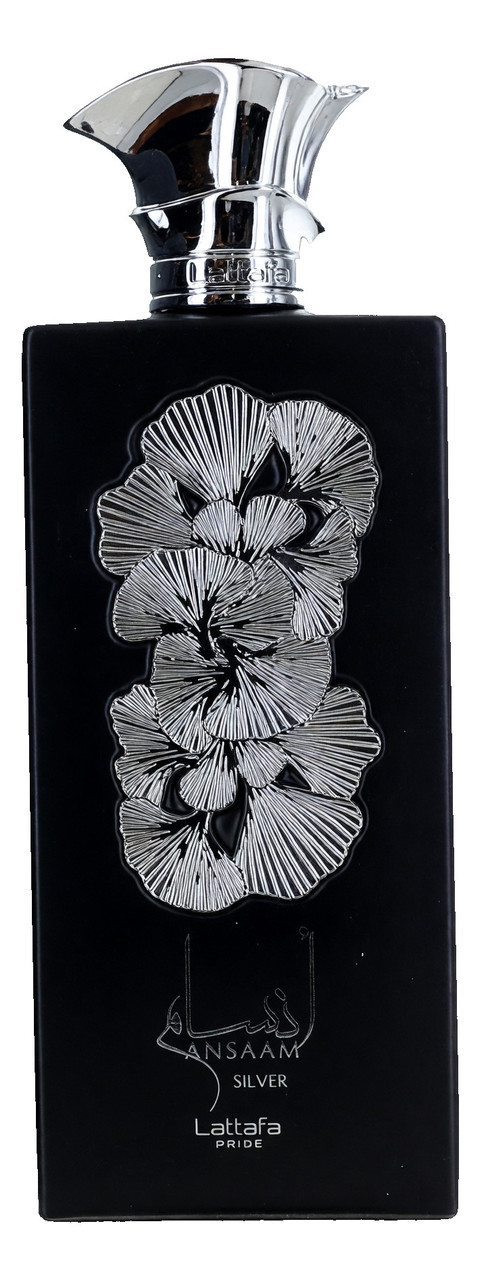 Ansaam Silver by Lattafa, 3.4 oz EDP Spray for Unisex