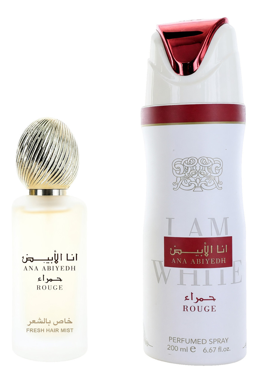 Ana Abiyedh Rouge by Lattafa, 3 Piece Gift Set for Unisex