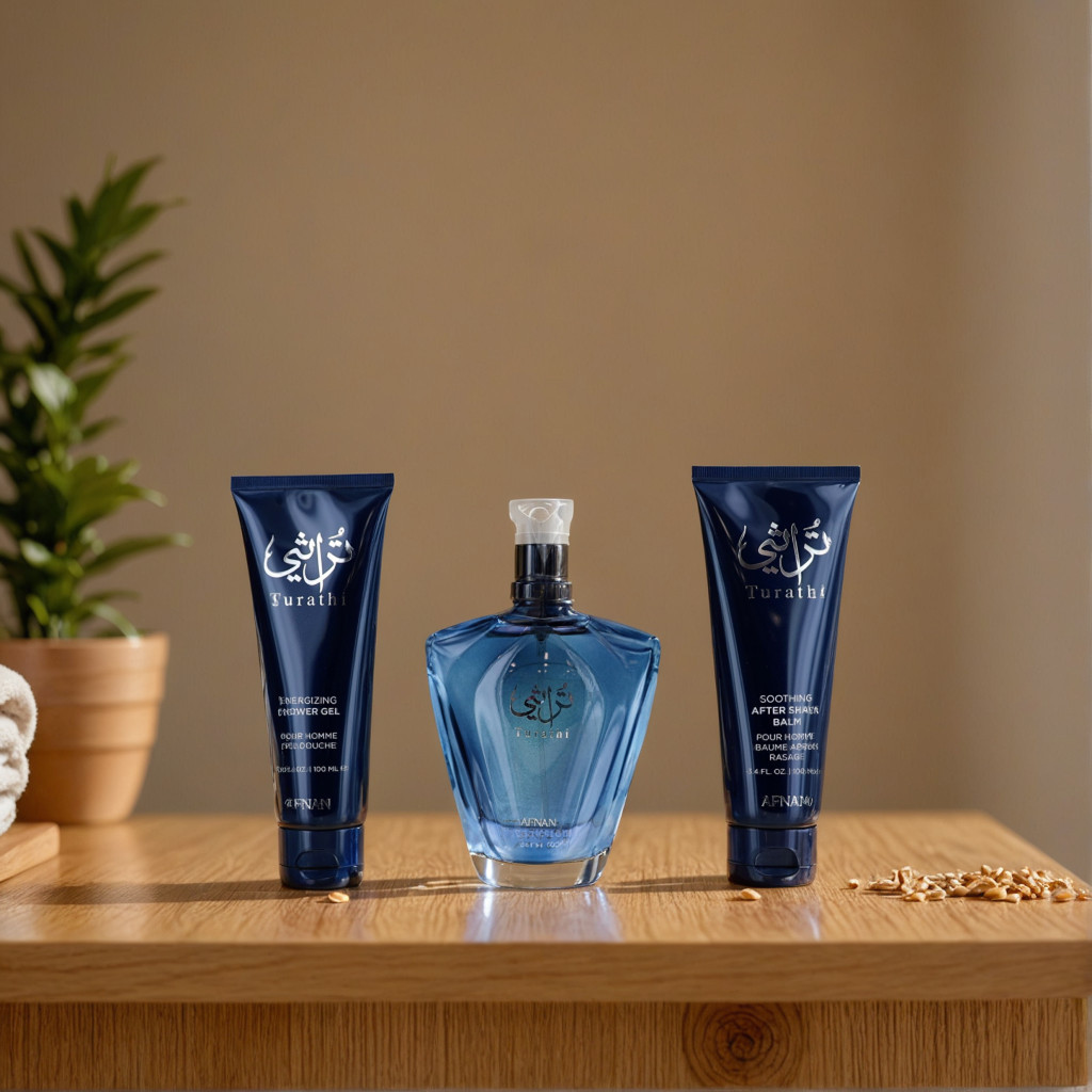 Turathi Blue by Afnan, 3 Piece Set for Men