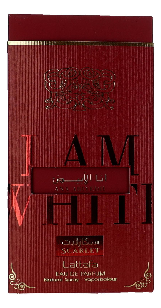 Ana Abiyedh Scarlet by Lattafa, 2.04 oz EDP Spray for Women