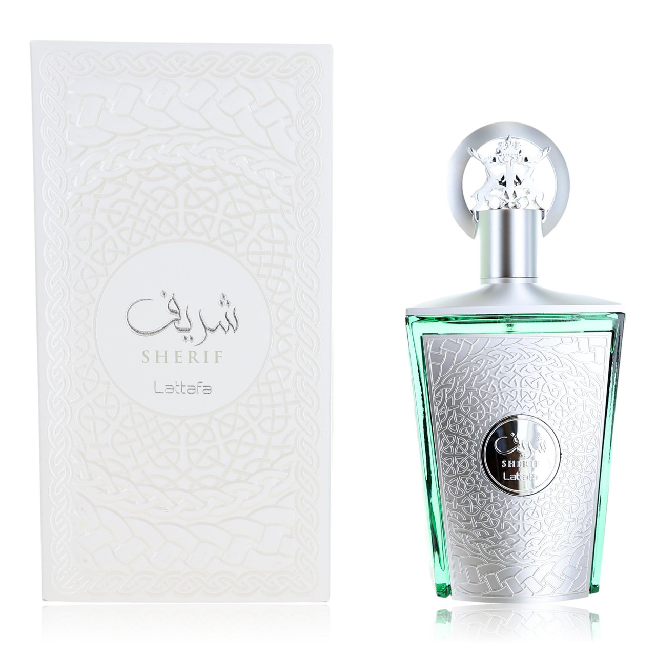 香水(男性用) Lattafa Sherif Sherif by Lattafa, 3.4 oz EDP Spray for Men