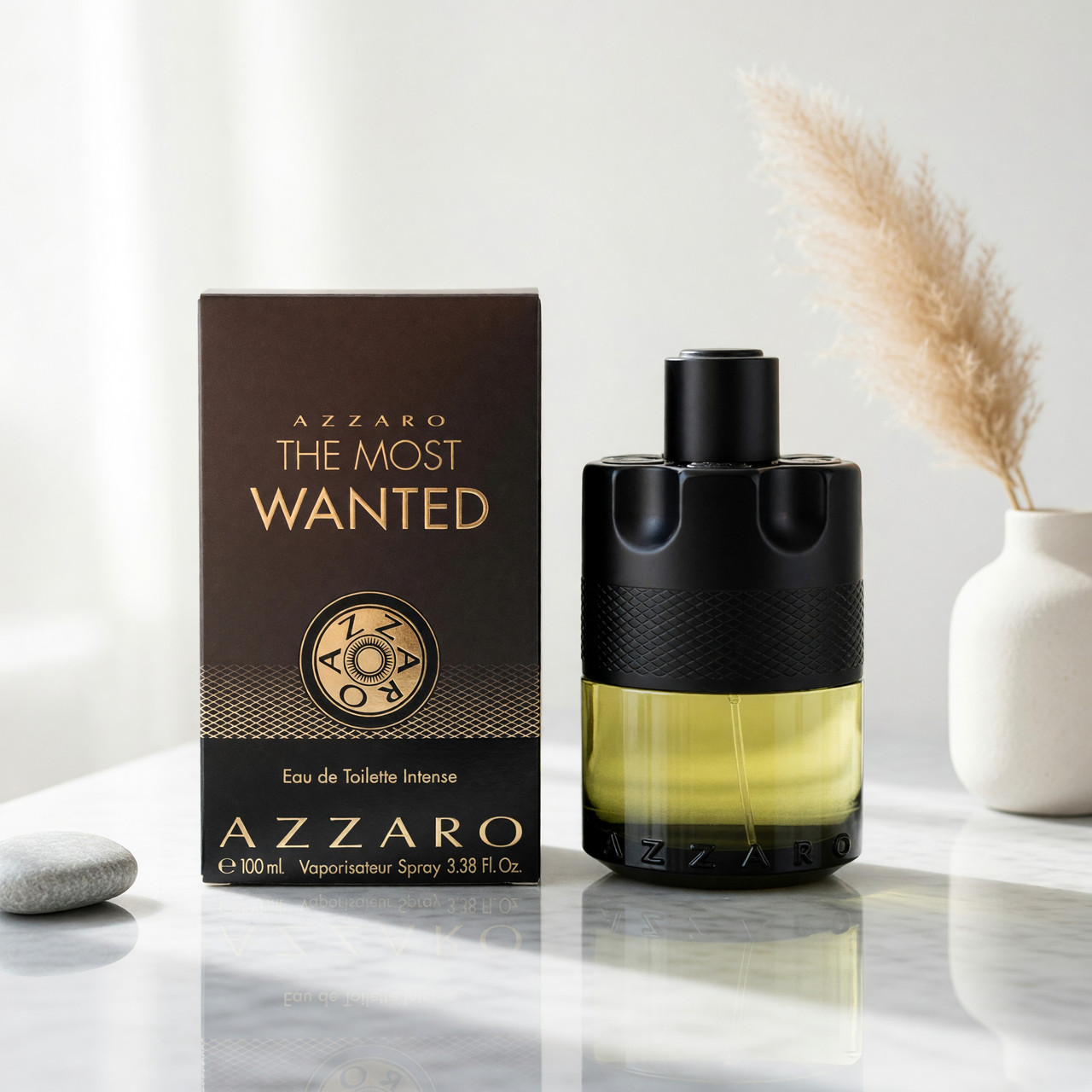 Azzaro The Most Wanted by Azzaro, 3.3 oz EDT Intense spray for Men
