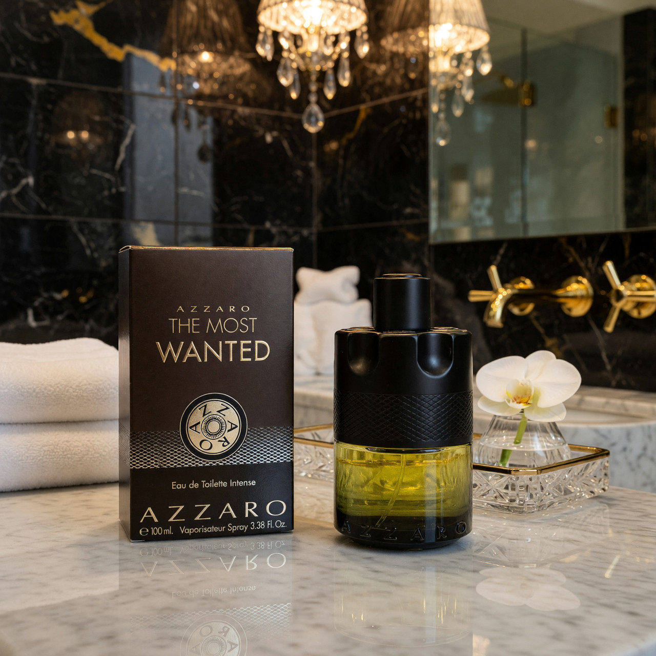 Azzaro The Most Wanted by Azzaro, 3.3 oz EDT Intense spray for Men