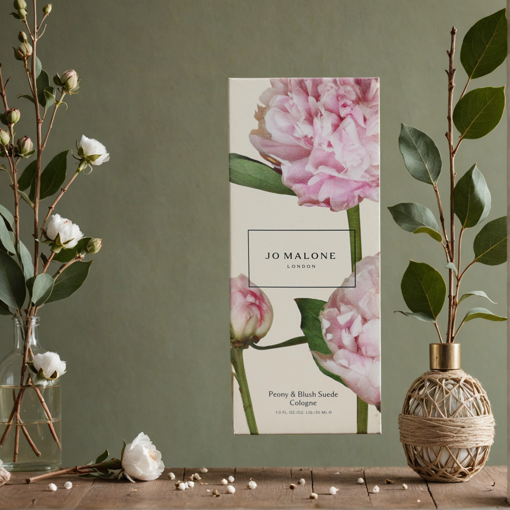 Jo Malone Peony & Blush Suede by Jo Malone, 1oz Cologne Spray for