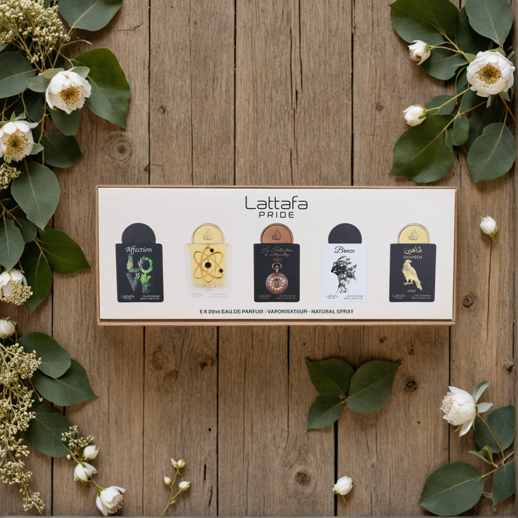 Lattafa Pride Collection No.1 by Lattafa, 5 Piece Set for Unisex