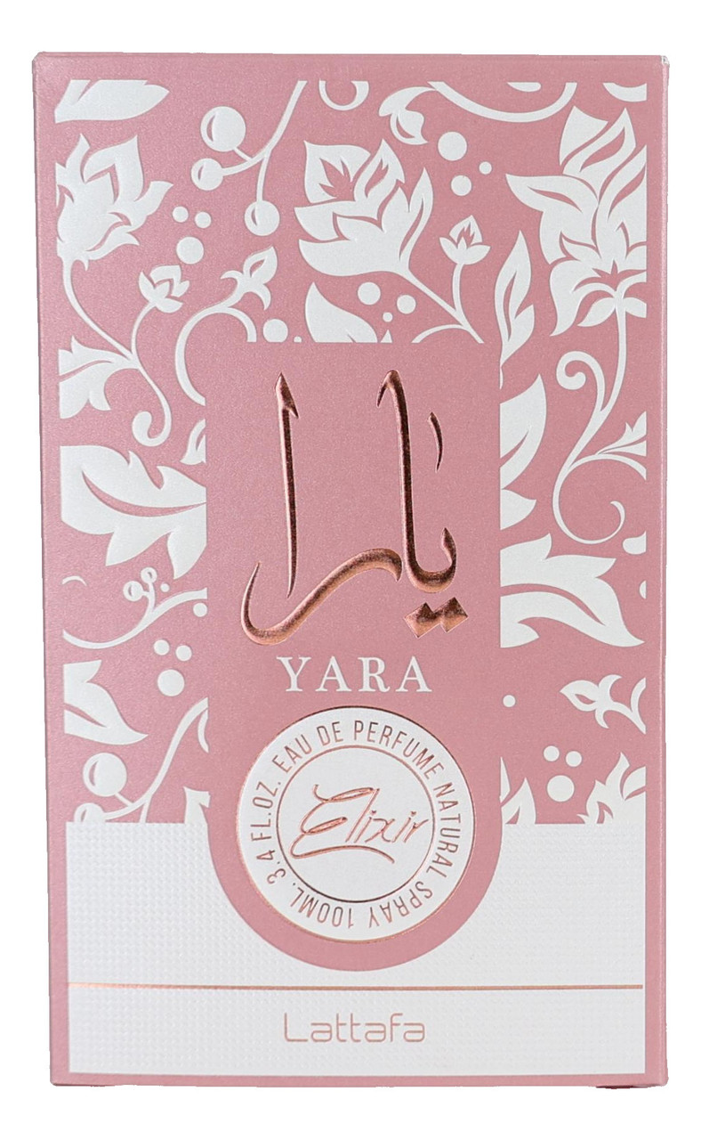 Yara Elixir by Lattafa, 3.4 oz EDP Spray for Women