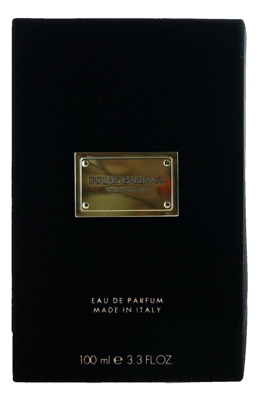 Velvet Desire by Dolce & Gabbana, 3.3 oz EDP Spray for Unisex