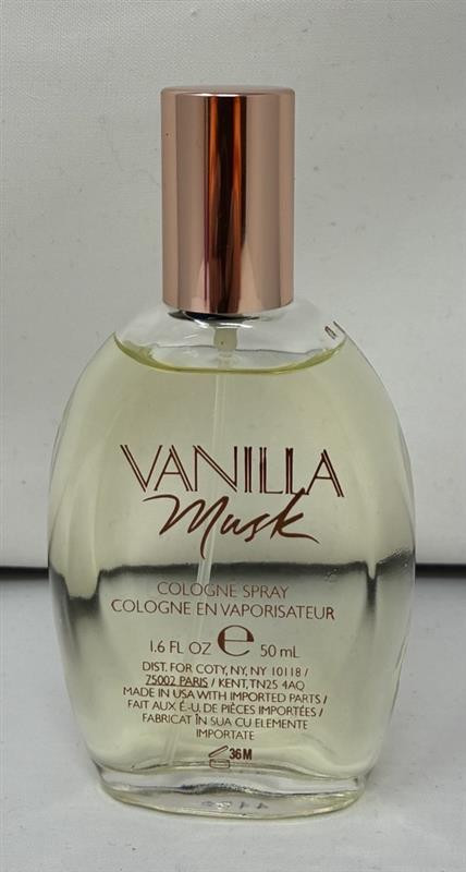 Vanilla Musk Cologne Spray 1.7 for oz Women Coty by Coty, - fl oz, 0 1