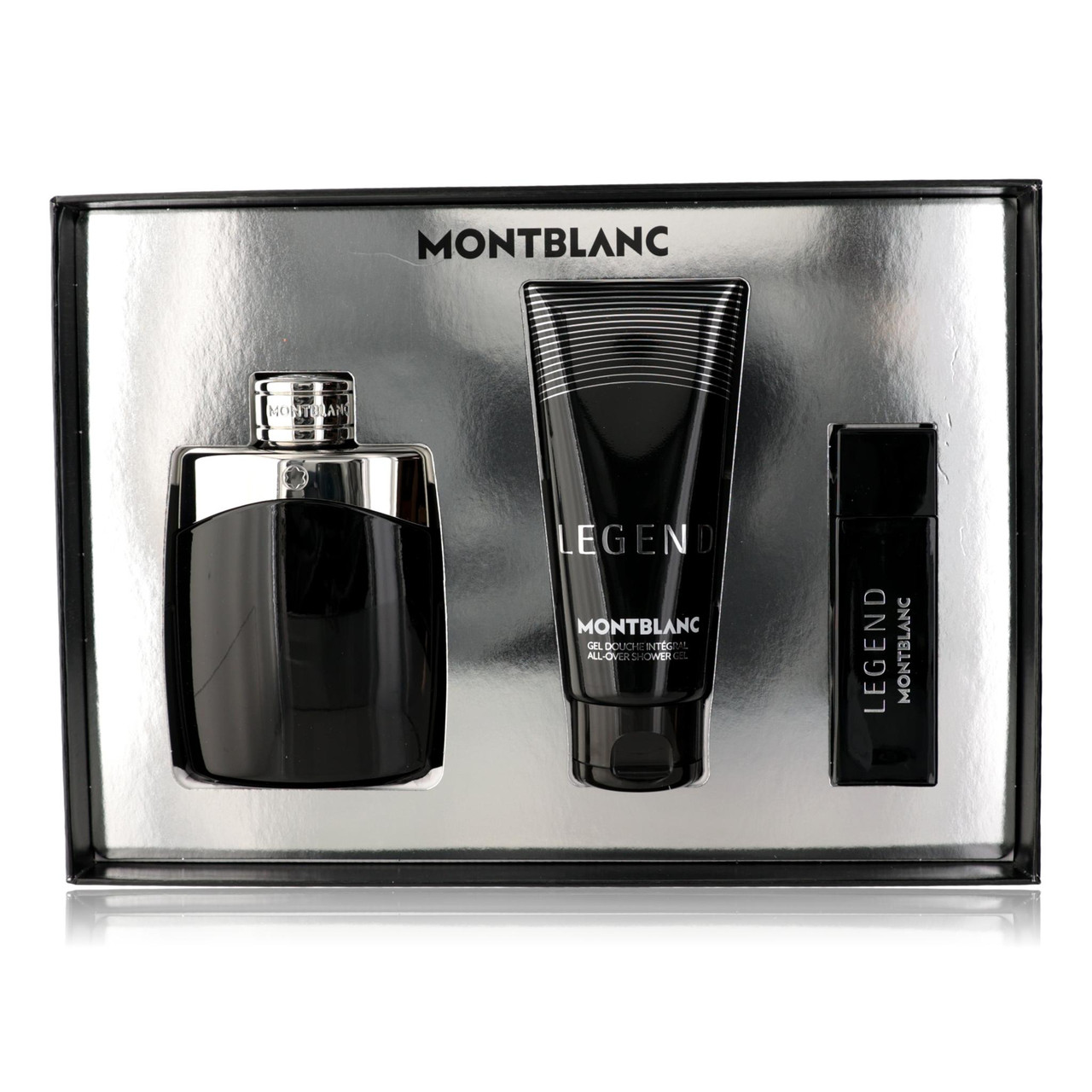 Mont Blanc Legend by Mont Blanc, 3 Piece Set for Men