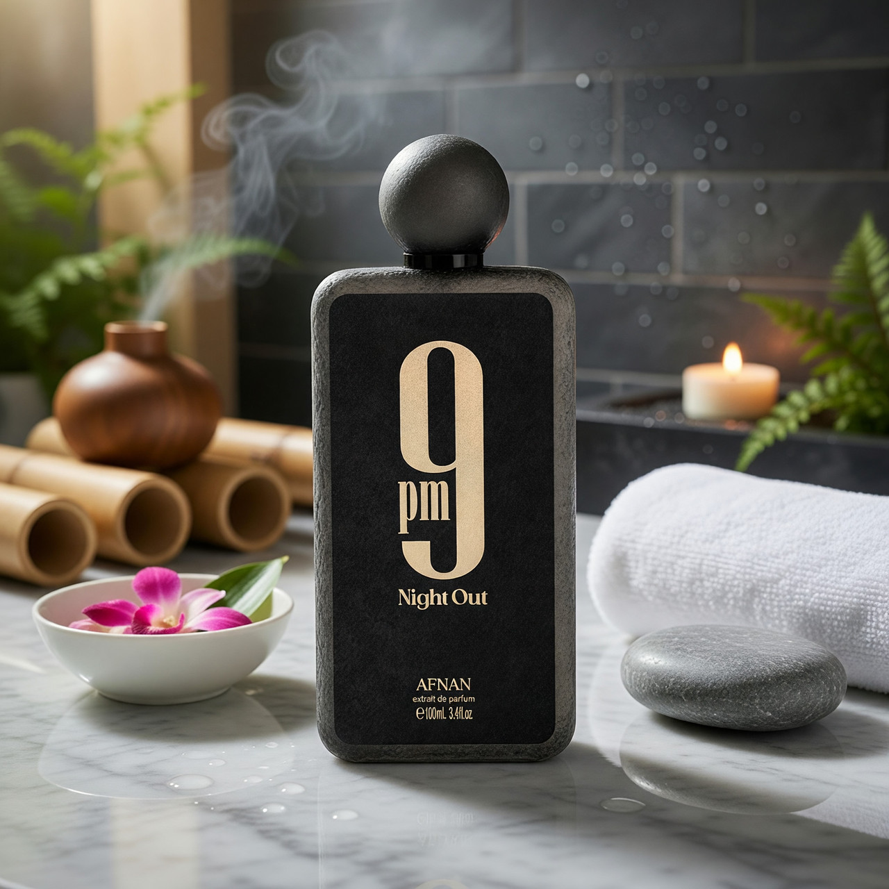 9PM Night Out by Afnan, 3.4oz Extrait De Parfum spray for Unisex