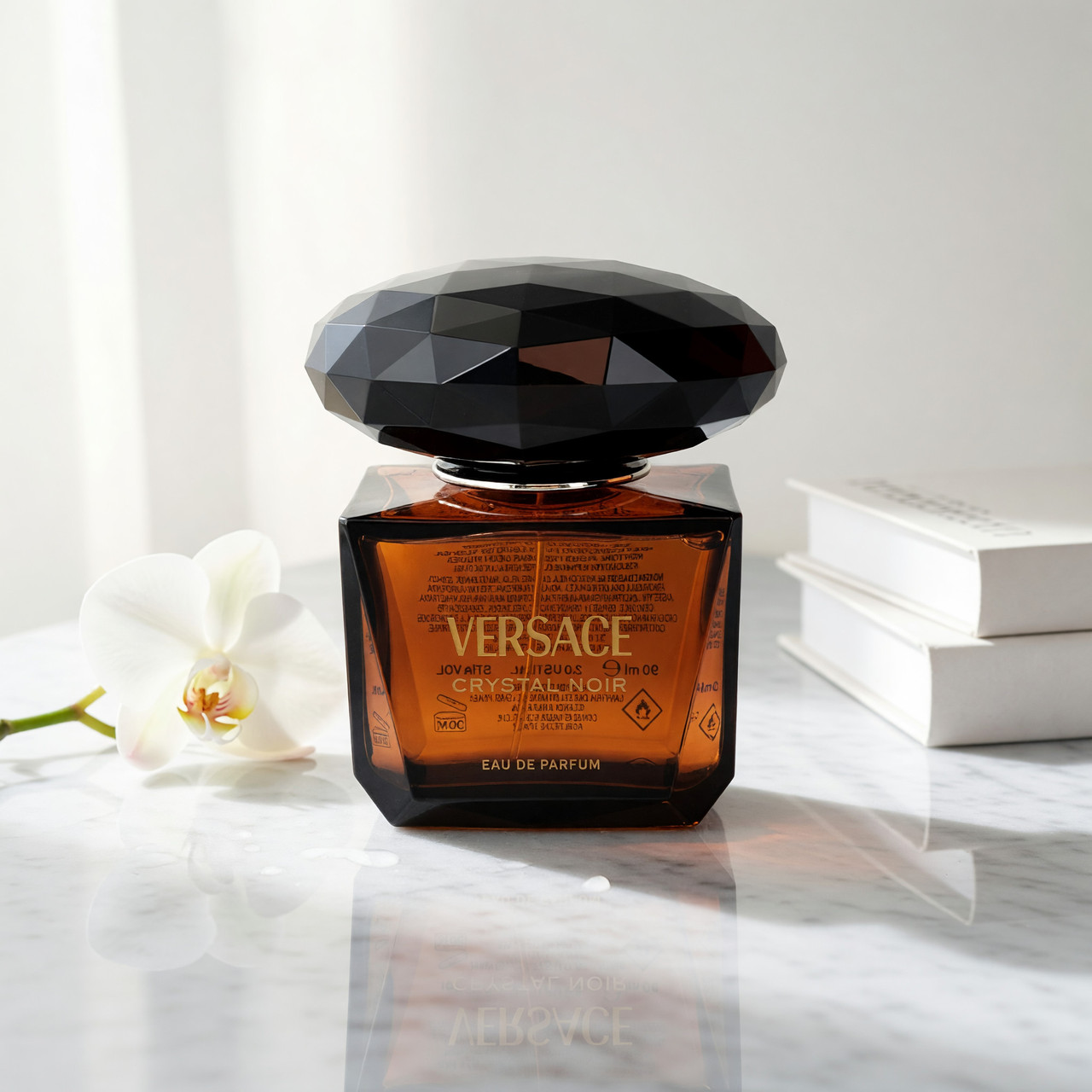 Versace Crystal Noir by Versace, 3 oz EDP Spray for Women TESTER