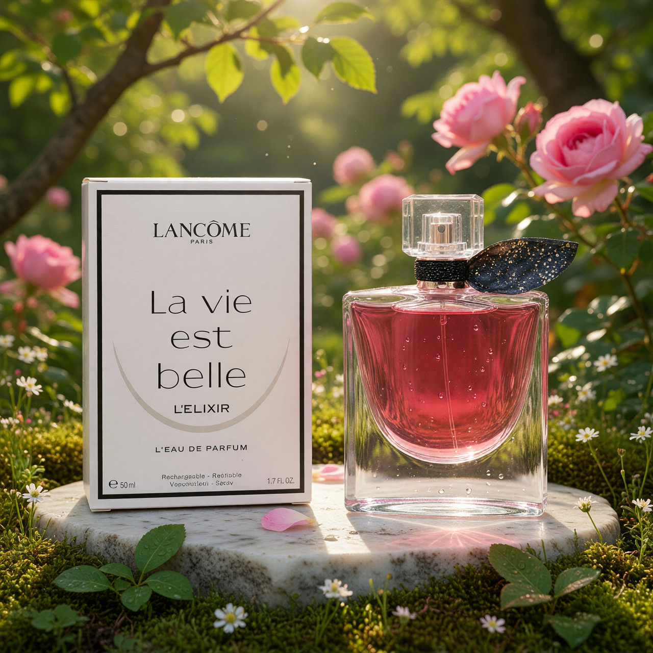 La Vie Est Belle L'Elixir, 1.7oz L'EDP Refillable Spray for Woman