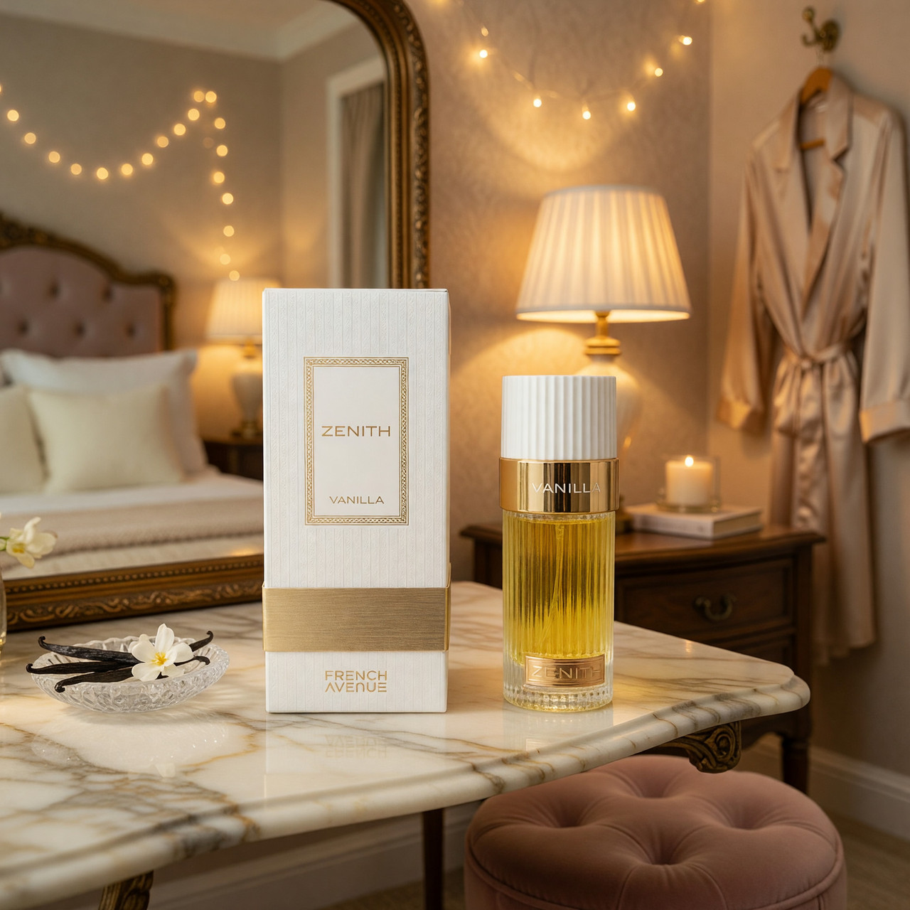 Zenith Vanilla by French Avenue, 3.4 oz EDP Spray for Unisex