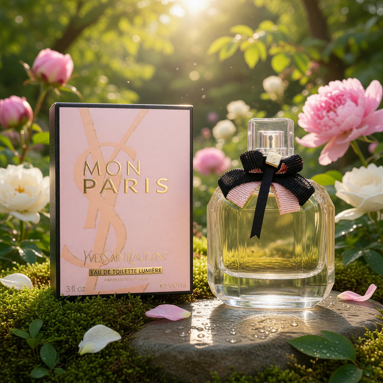 Mon Paris Lumiere by Yves Saint Laurent, 3 oz EDT Spray for Women