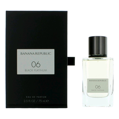 06 Black Platinum by Banana Republic, 2.5 oz EDP Spray for Unisex 06 Black Platinum by Banana Republic, 2.5 oz EDP Spray for Unisex