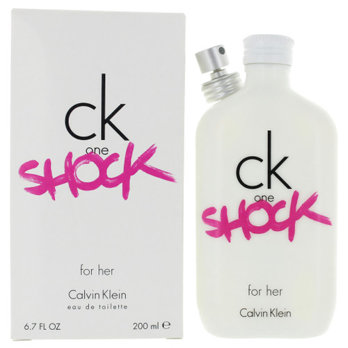 CK One Shock by Calvin Klein, 6.7 oz EDT Spray for Women