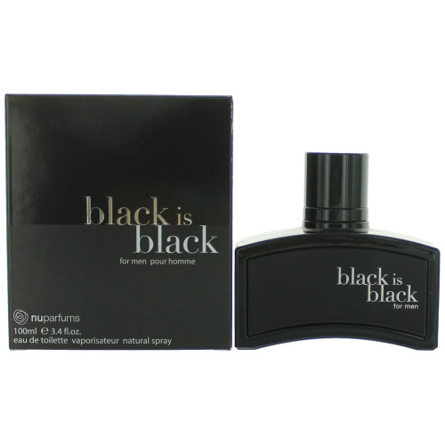 Black is Black Venom by NuParfums, 3.4 oz EDT Spray for Men