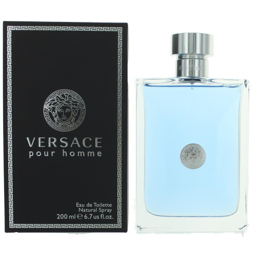 Versace Pour Homme by Versace, 6.7 oz EDT Spray for Men Versace Pour Homme by Versace, 6.7 oz EDT Spray for Men