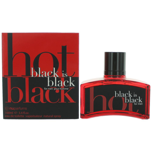 Black is Black by NuParfums, 3.4 oz EDT Spray for Men
