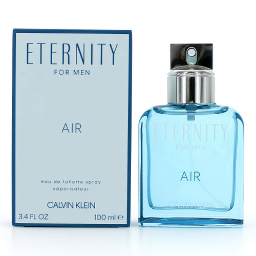 Eternity Air by Calvin Klein, 3.4 oz EDT Spray for Men