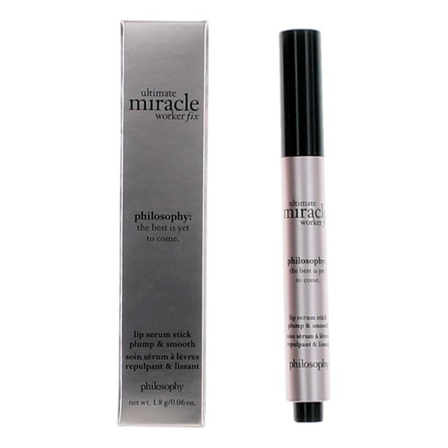 Ultimate Miracle Worker Fix by Philosophy, 0.06oz Lip Serum Stick for Unisex Ultimate Miracle Worker Fix by Philosophy, 0.06oz Lip Serum Stick for Unisex
