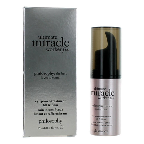 Ultimate Miracle Worker Fix by Philosophy, 0.5oz Eye Power-Treatment for Unisex