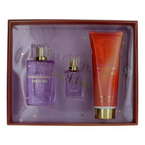 Violet Gem by Catherine Malandrino, 3 Piece Gift Set for Women Violet Gem by Catherine Malandrino, 3 Piece Gift Set for Women