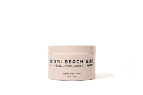 Miami Beach Bum Orange by Miami Beach Bum, 6.7 oz Body Cream for Women