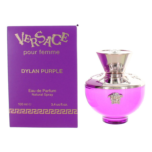 Versace Dylan Purple by Versace, 3.4 oz EDP Spray for Women Versace Dylan Purple by Versace, 3.4 oz EDP Spray for Women