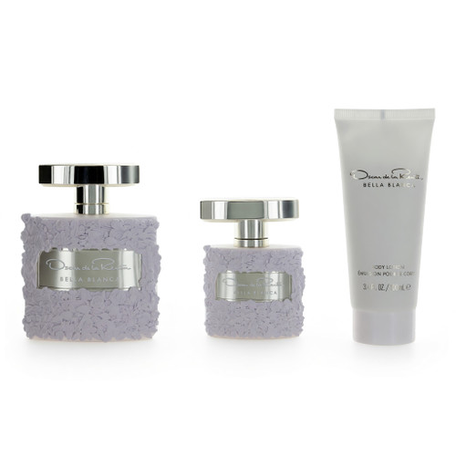 Bella Blanca by Oscar De La Renta, 3 Piece Gift Set for Women