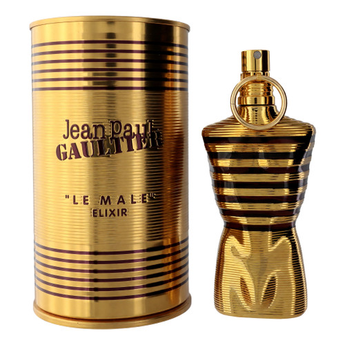 Jean Paul Gaultier Le Male Elixir by JPG, 2.5 oz Parfum Spray for Men