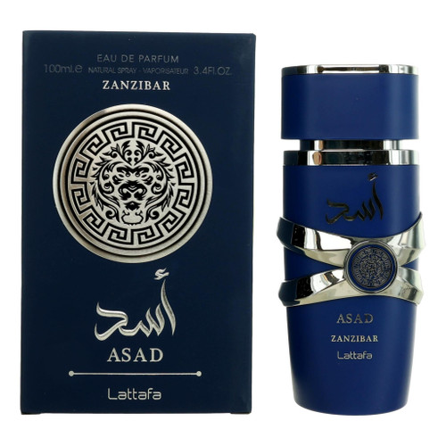 Asad by Lattafa, 3.4 oz Eau De Parfum Spray for Men