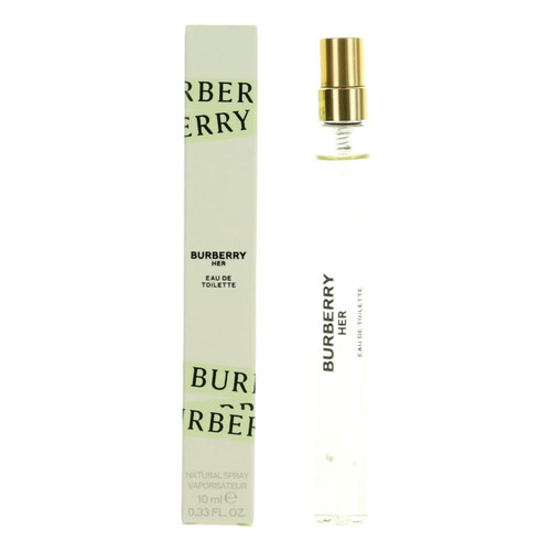 Burberry Her by Burberry, 0.33 oz EDT Spray for Women Burberry Her by Burberry, 0.33 oz EDT Spray for Women