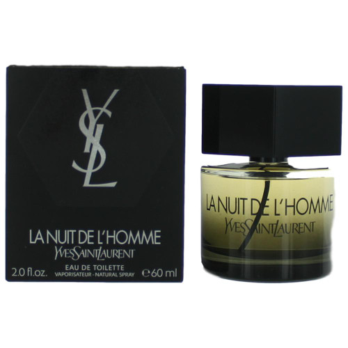 La Nuit De L'Homme by Yves Saint Laurent, 2 oz EDT Spray for Men La Nuit De L'Homme by Yves Saint Laurent, 2 oz EDT Spray for Men