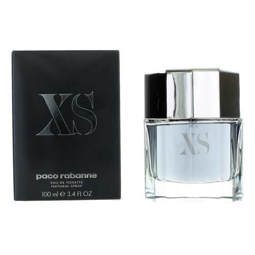 Black XS by Paco Rabanne, 3.3 oz EDT Spray for Men