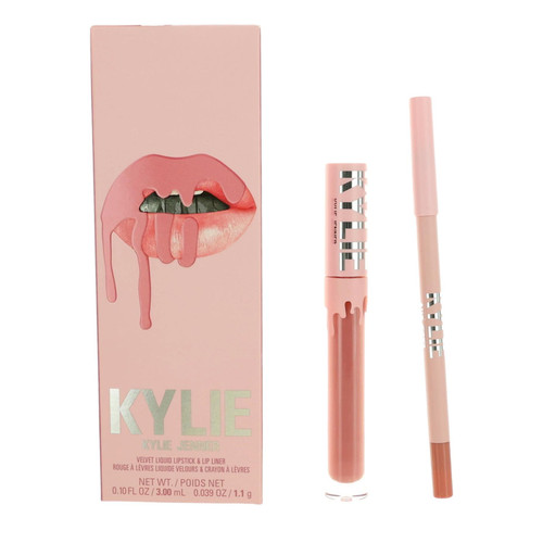 Kylie Matte Velvet Lipstick & Lip Liner by Kylie Jenner, Lip Kit - Charm