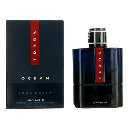 Prada Luna Rossa Black by Prada, 3.4 oz EDP Spray for Men
