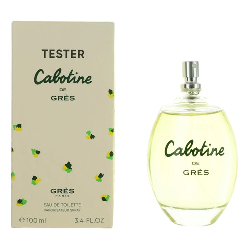 Cabotine by Parfums Gres, 3.4 oz EDT Spray for Women Tester 