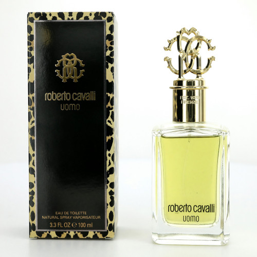 Roberto Cavalli Uomo by Roberto Cavalli, 3.3 oz Parfum Spray for Men