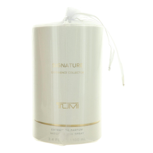 Signature Experience Collector by Tumi, 3.4 oz Extrait de Parfum Spray for Women with free body milk