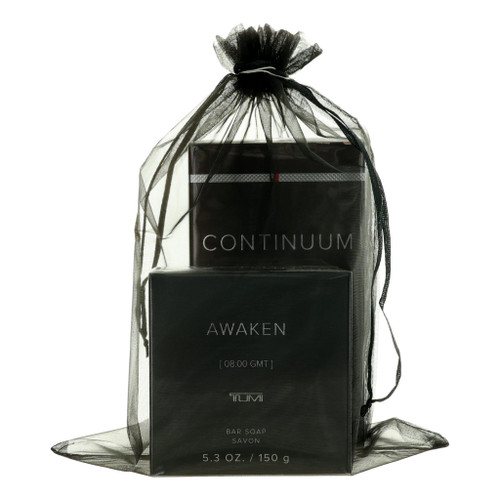 Continuum [12:00 GMT] by Tumi, 3.4 oz Eau de Parfum Spray for Men with free soap