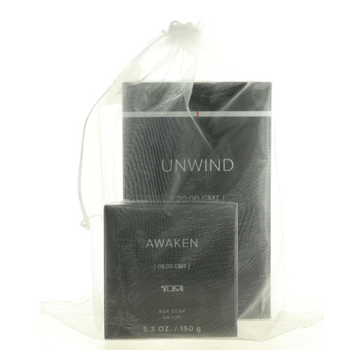 Unwind [20:00 GMT] by Tumi, 6.7 oz Eau de Parfum Spray for Men with free soap