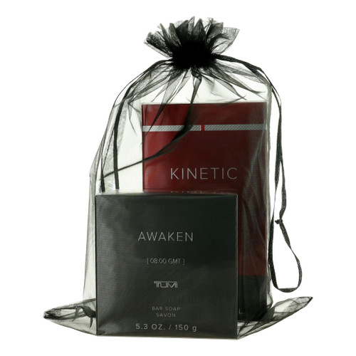 Kinetic [--:-- GMT] by Tumi, 6.8 oz Eau de Parfum Spray for Men with free soap