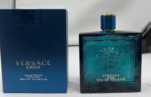 Eros by Versace, 6.7 oz Eau De Toilette Spray for Men Outlet