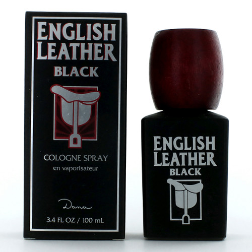 English Leather Black by Dana, 3.4 oz Cologne Spray for Men