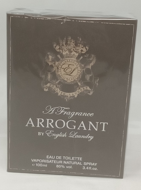 Arrogant by English Laundry, 3.4 oz Eau De Toilette Spray for Men Outlet
