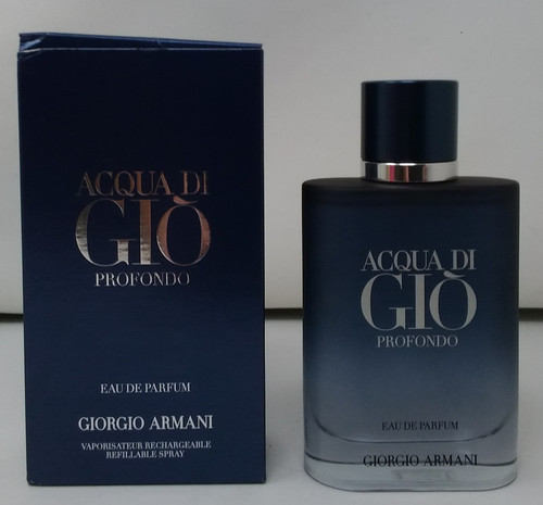 Acqua Di Gio Profondo by Giorgio Armani 3.3 oz Eau De Parfum Spray for Men Outlet