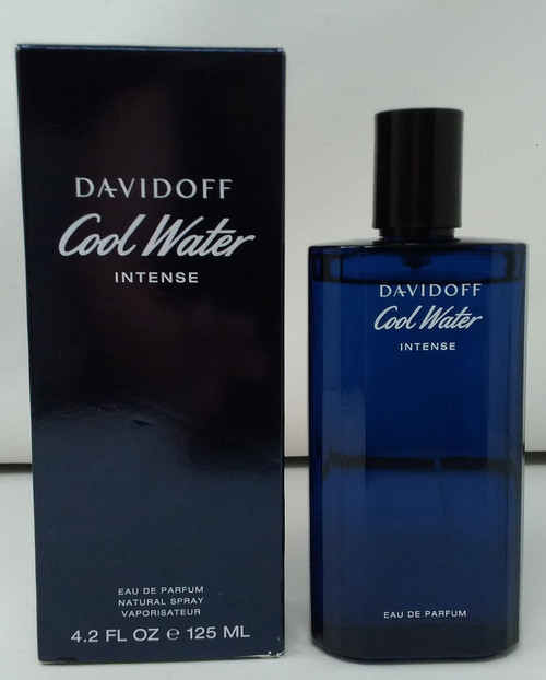 Cool Water Intense by Davidoff 4.2 oz Eau De Parfum Spray for Men Outlet