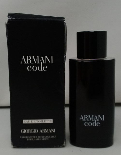 Armani Code by Giorgio Armani 4.2 oz Eau De Toilette Refillable Spray for Men Outlet